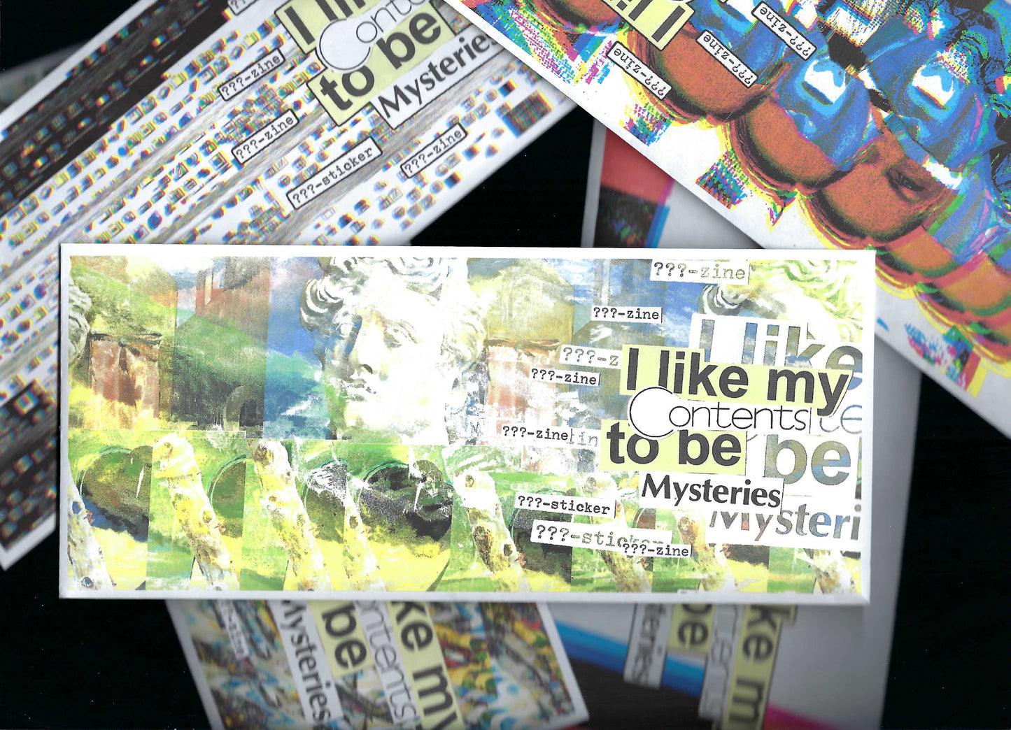 I Like My Contents to be Mysteries (Mystery Zine Bundle)
